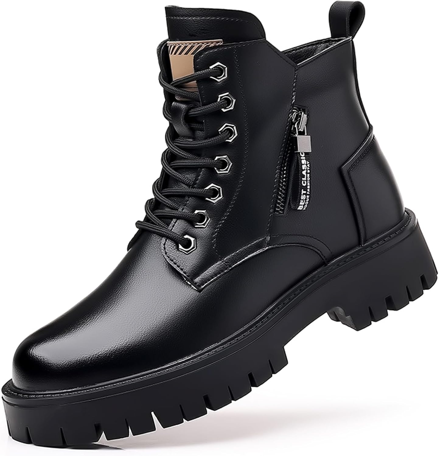 Мужские ретро ботинки TIXEWSJH из натуральной кожи с шнуровкой, платформой и боковой молнией, с круглым носком и рельефной подошвой, для повседневной носки, работы, деловых встреч, вечеринок, свадеб и официального офиса, черный
Мужские ретро ботинки TIXEWSJH из натуральной кожи с шнуровкой, платформой и боковой молнией, с круглым носком и рельефной подошвой, для повседневной носки, работы, деловых встреч, вечеринок, свадеб и официального офиса, черный