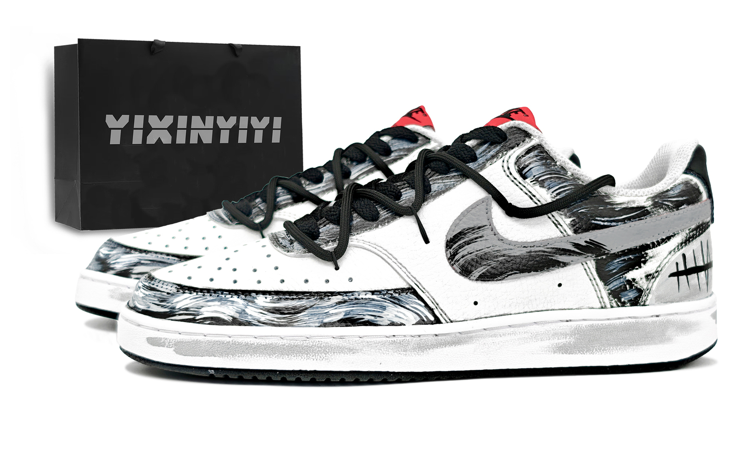 Nike Court Vision 1 Abrasion Resistant низкие скейтборд кроссовки мужские Black White
Nike Court Vision 1 Abrasion Resistant низкие скейтборд кроссовки мужские Black White