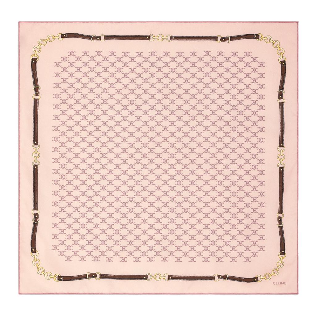 CELINE Бандана из наследия шелкового твила, Pink
CELINE Бандана из наследия шелкового твила, Pink