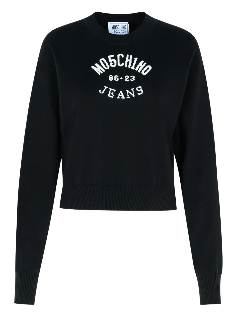 Толстовка с ребристыми манжетами и надписью-логотипом MOSCHINO JEANS, черный
Толстовка с ребристыми манжетами и надписью-логотипом MOSCHINO JEANS, черный