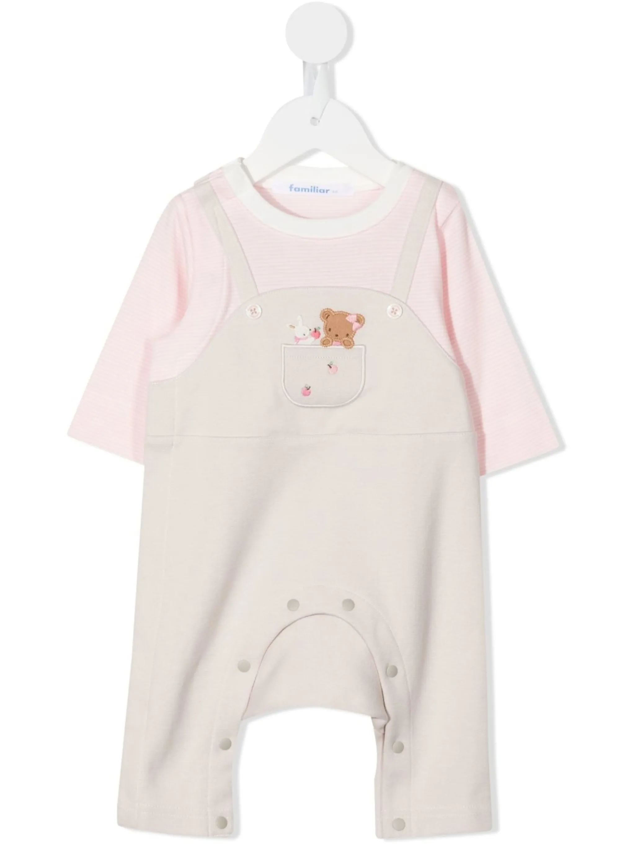 Комбинезон для новорожденного с вышивкой Familiar, розовый
Комбинезон для новорожденного с вышивкой Familiar, розовый