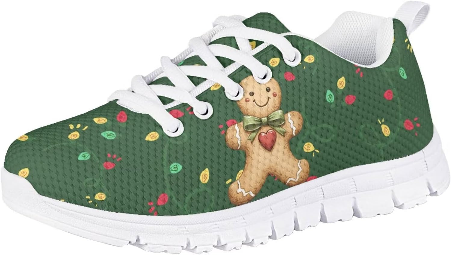 Кроссовки Forchrinse для мальчиков и девочек на Рождество, детские шнурованные теннисные кроссовки, легкие, дышащие, для ходьбы и бега, Christmas Gingerbread Man
Кроссовки Forchrinse для мальчиков и девочек на Рождество, детские шнурованные теннисные кроссовки, легкие, дышащие, для ходьбы и бега, Christmas Gingerbread Man