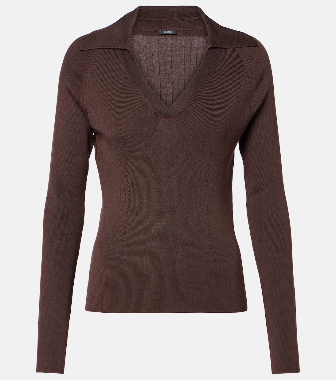 Свитер-поло из ребристой ткани Joseph, Ebony
Свитер-поло из ребристой ткани Joseph, Ebony