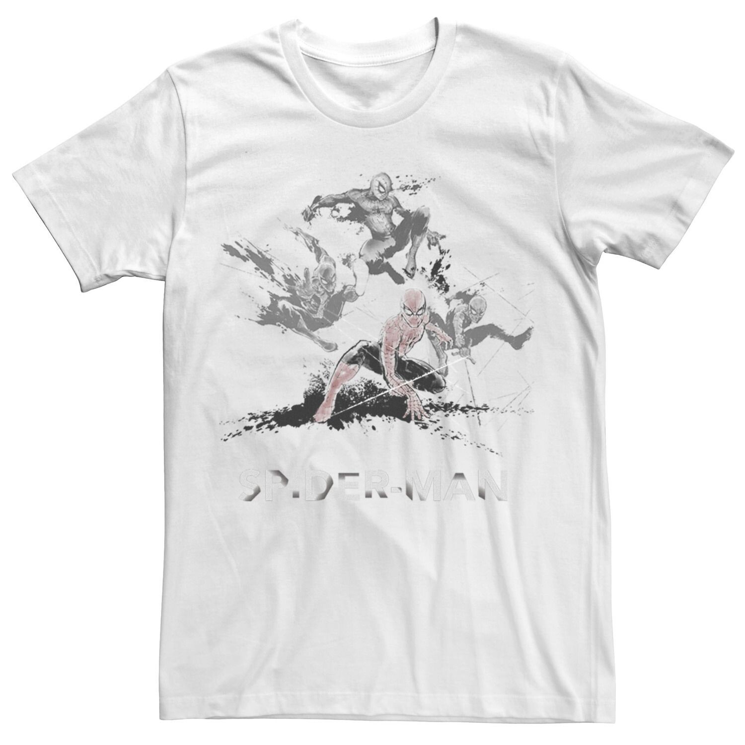 Мужская футболка с графическим плакатом и плакатом «Человек-паук» Marvel
Мужская футболка с графическим плакатом и плакатом «Человек-паук» Marvel