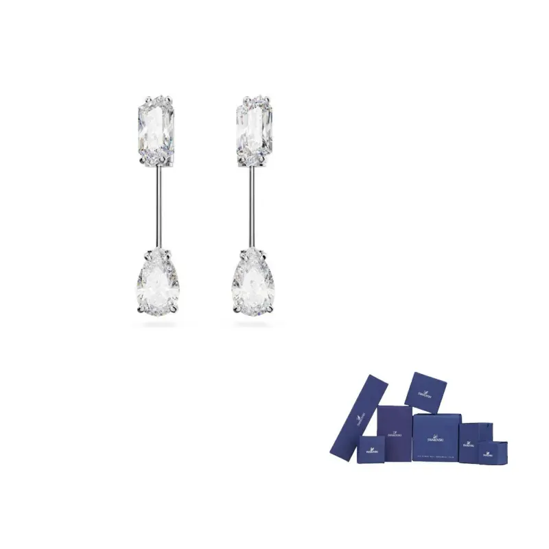 Swarovski Родированные серьги-гвоздики женские серебряные
Swarovski Родированные серьги-гвоздики женские серебряные