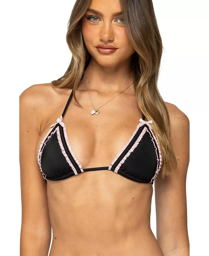 Женский бикини-топ Mandy Triangle Edikted, черный
Женский бикини-топ Mandy Triangle Edikted, черный