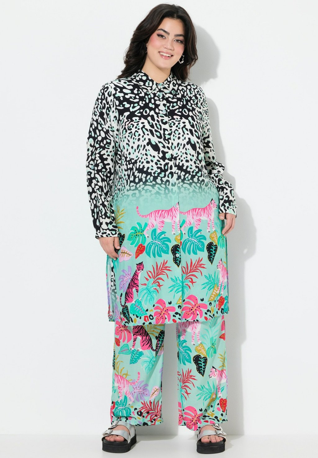 Платье-рубашка MIDI ALLOVERDRUCK LANGARM Angel of Style, светло-зеленый
Платье-рубашка MIDI ALLOVERDRUCK LANGARM Angel of Style, светло-зеленый