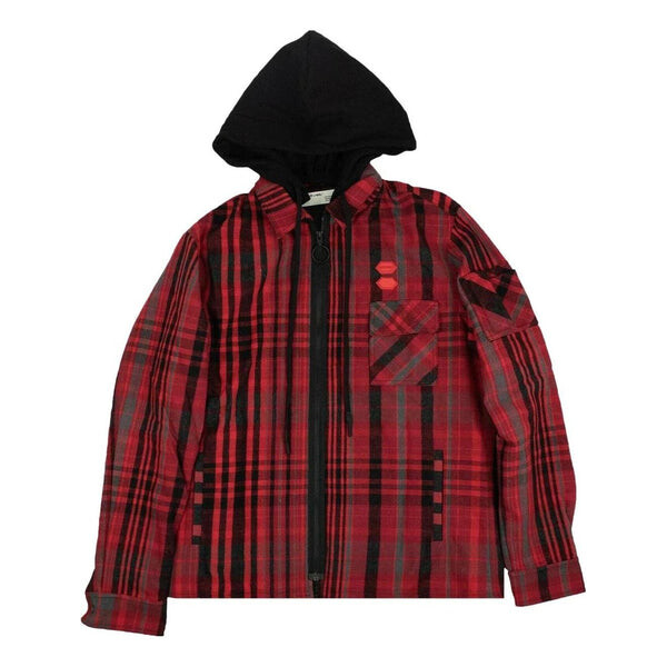 Куртка layered flannel shirt 'red' Off-White, красный
Куртка layered flannel shirt 'red' Off-White, красный