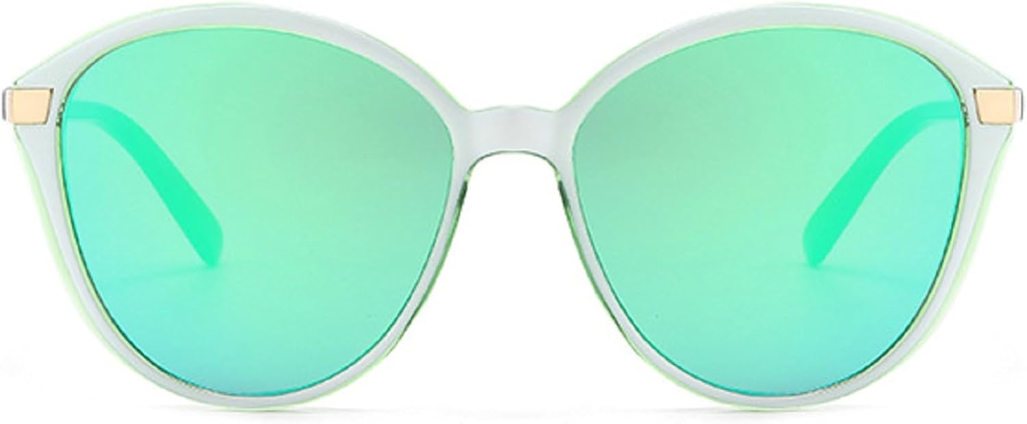 Модные солнцезащитные очки «кошачий глаз» для женщин, ретро-очки для вождения, солнцезащитные очки с защитой от УФ-излучения, стильные цветные зеркальные солнцезащитные очки для женщин mincl, Green
Модные солнцезащитные очки «кошачий глаз» для женщин, ретро-очки для вождения, солнцезащитные очки с защитой от УФ-излучения, стильные цветные зеркальные солнцезащитные очки для женщин mincl, Green