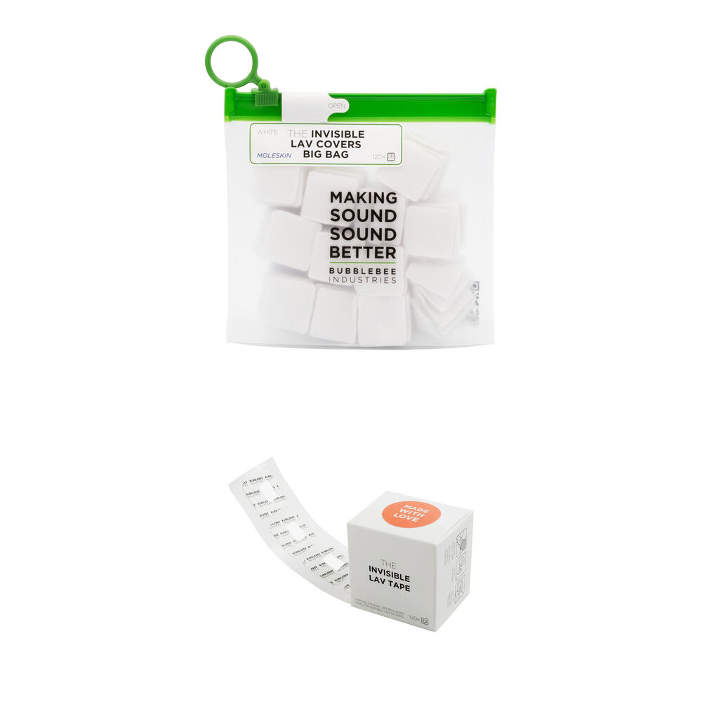 Bubblebee Industries Invisible Lav Covers Moleskin Big Bag Kit
Bubblebee Industries Invisible Lav Covers Moleskin Big Bag Kit