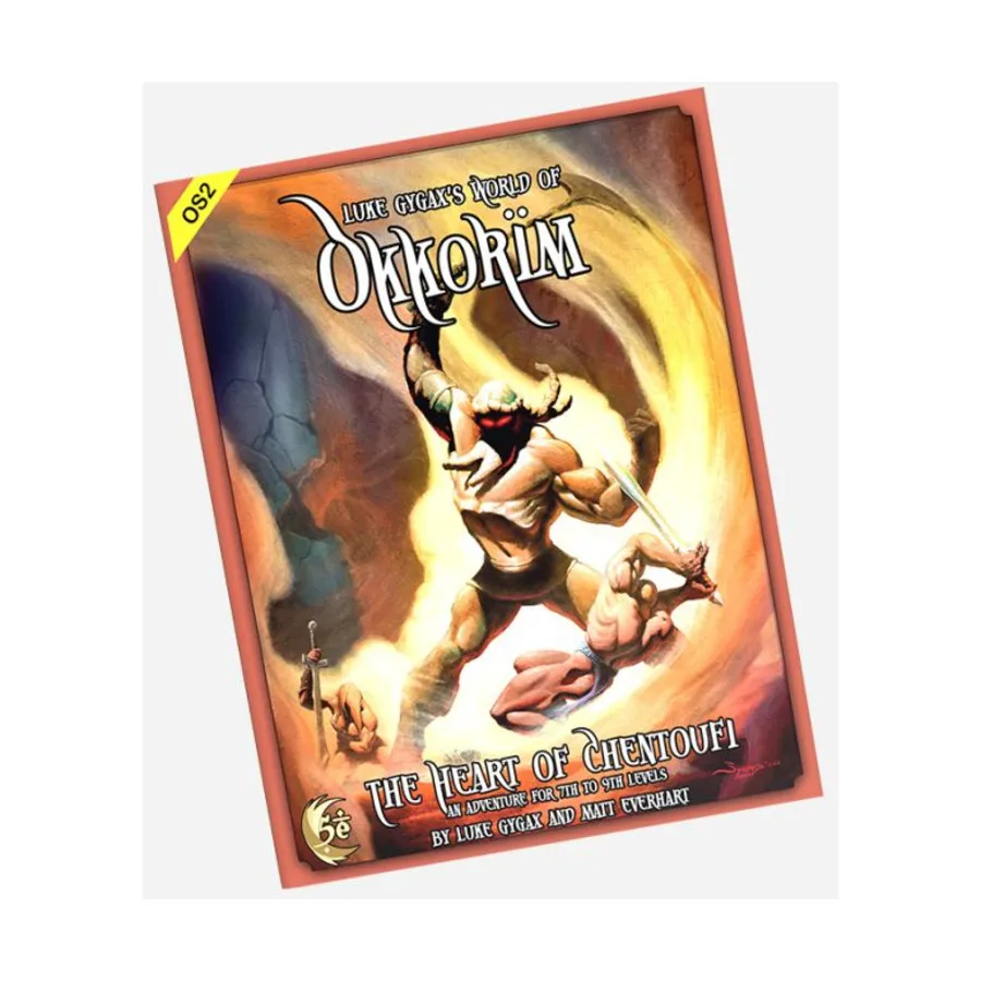 Модуль Heart of Chentoufi, Luke Gygax's World of Okkorim (Trick or Treat Studios)
Модуль Heart of Chentoufi, Luke Gygax's World of Okkorim (Trick or Treat Studios)