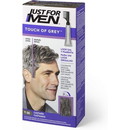Touch Of Grey Коричневый Тон 40G, Just For Men
Touch Of Grey Коричневый Тон 40G, Just For Men