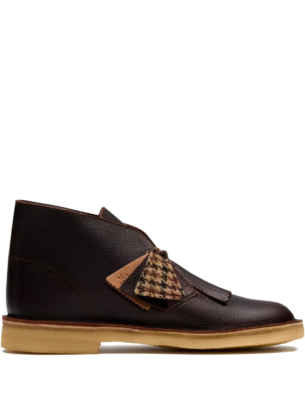 Сапоги из кожи с твидовой отделкой Clarks Originals, коричневый
Сапоги из кожи с твидовой отделкой Clarks Originals, коричневый