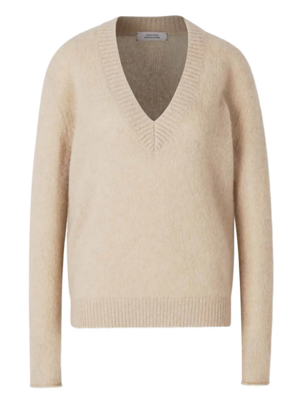 Свитер с V-образным вырезом Dorothee Schumacher, нейтральный 
Свитер с V-образным вырезом Dorothee Schumacher, нейтральный