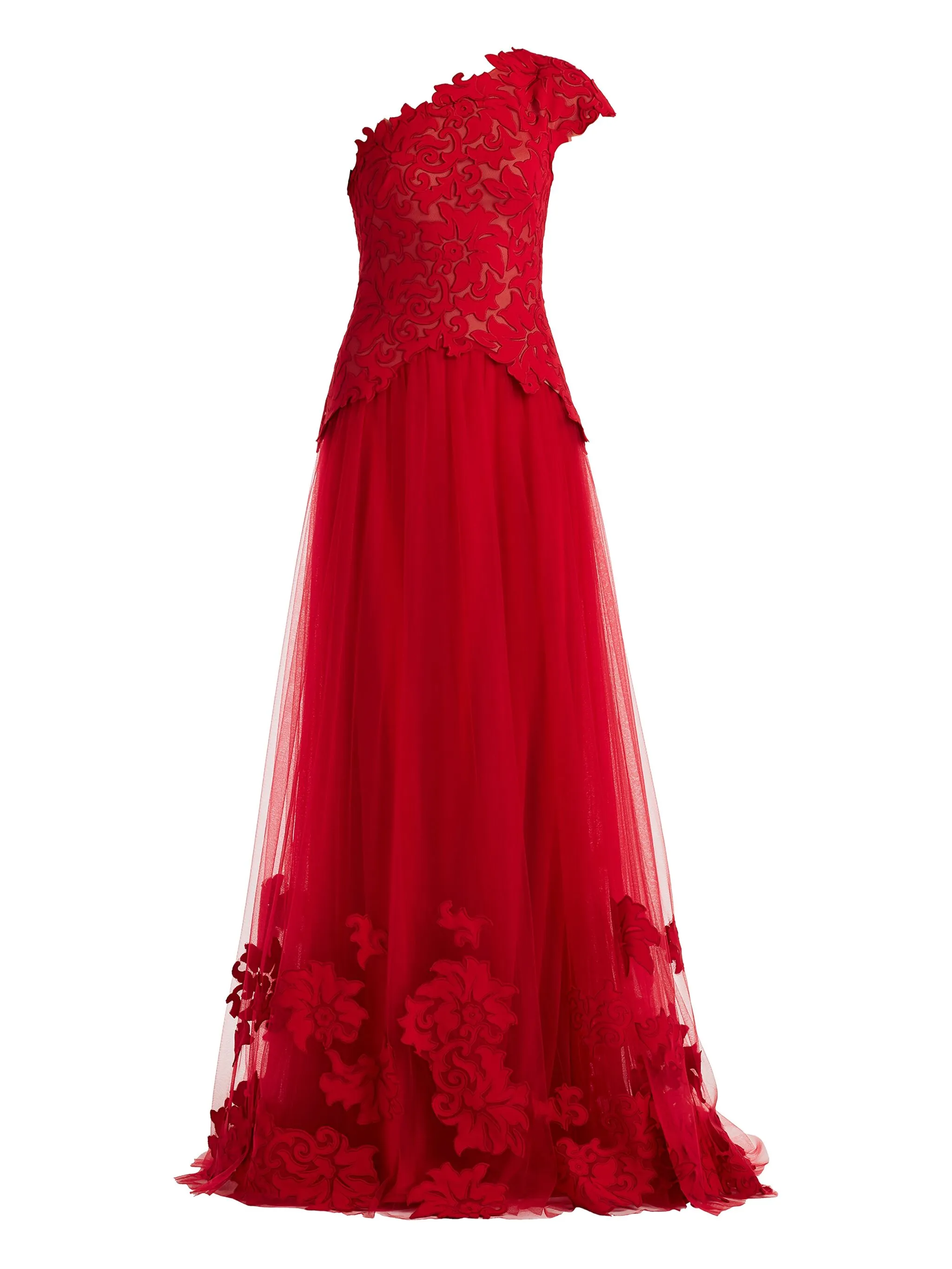 Платье макси на одно плечо с цветочным принтом Tadashi Shoji, красный
Платье макси на одно плечо с цветочным принтом Tadashi Shoji, красный