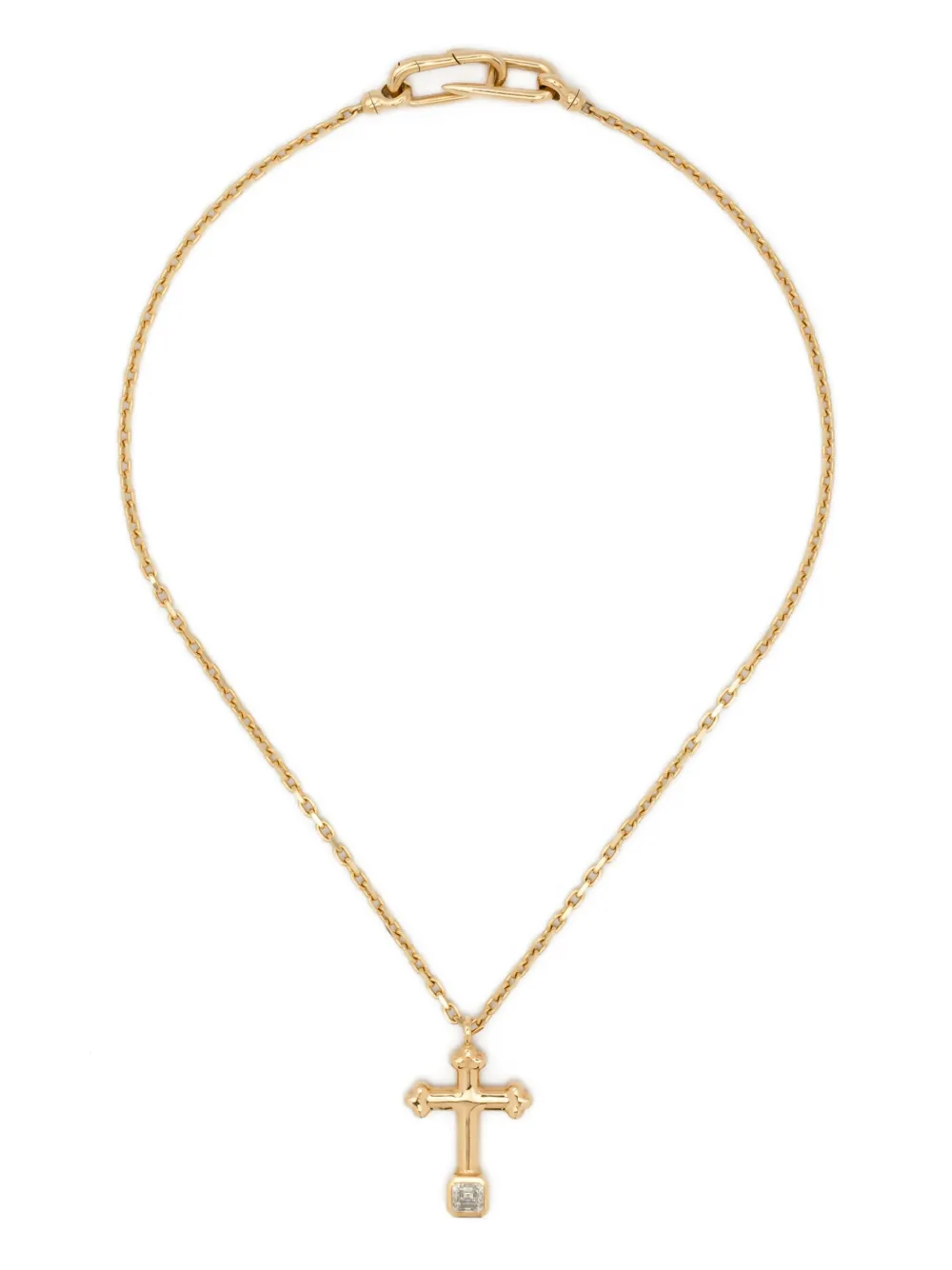 Колье Cross из желтого золота с бриллиантами Uniform Object, золотой
Колье Cross из желтого золота с бриллиантами Uniform Object, золотой