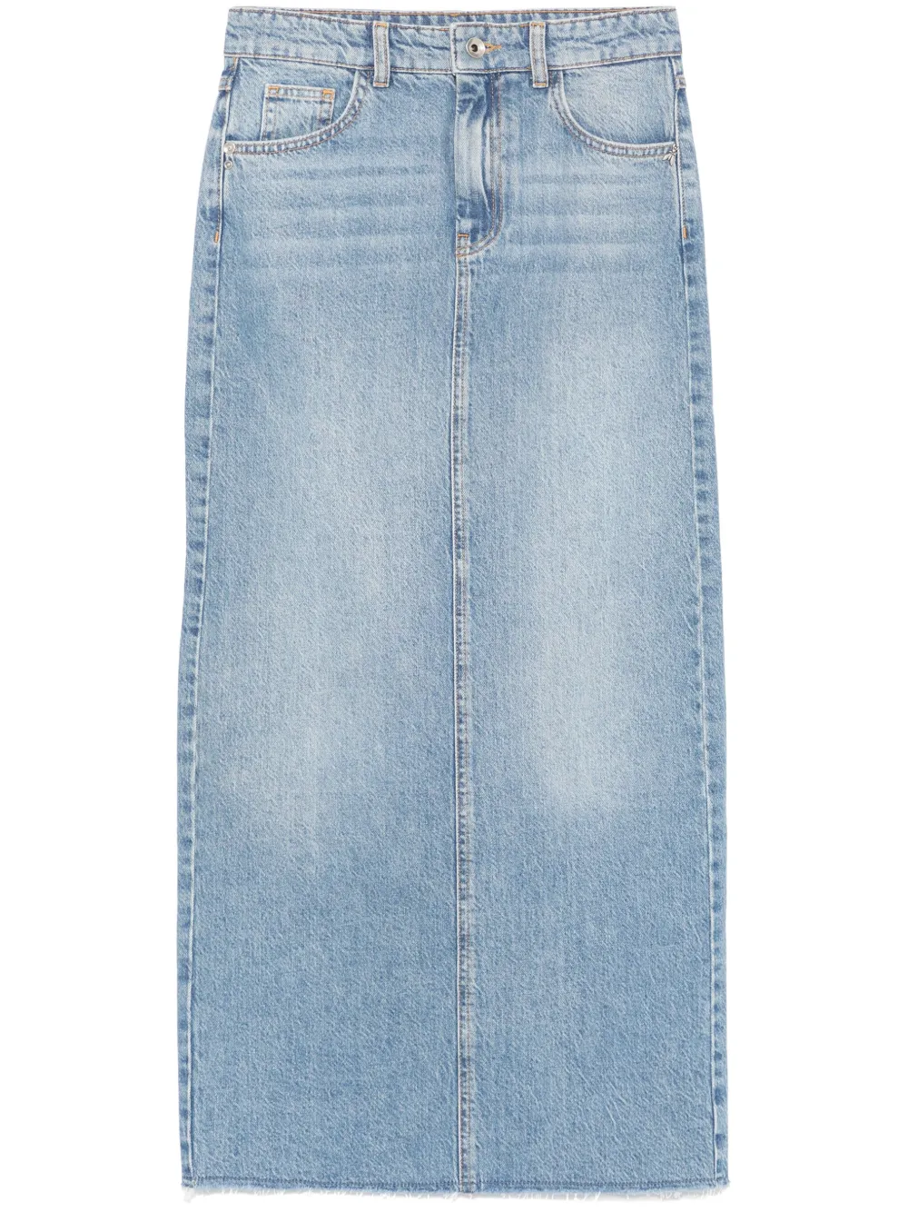 Джинсовая юбка макси Essential Patrizia Pepe, синий
Джинсовая юбка макси Essential Patrizia Pepe, синий