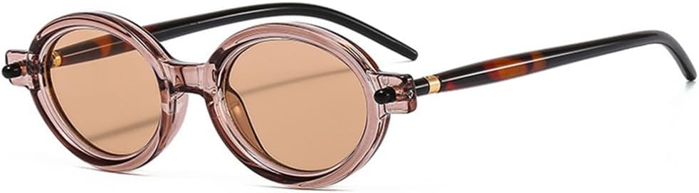 Солнцезащитные очки UV400 с защитой от УФ-излучения — маленькие овальные прозрачные линзы в стиле «океан», панк-стиль, заклепки, для женщин и мужчин, для бега и занятий спортом на открытом воздухе UYPTK, Champagne
Солнцезащитные очки UV400 с защитой от УФ-излучения — маленькие овальные прозрачные линзы в стиле «океан», панк-стиль, заклепки, для женщин и мужчин, для бега и занятий спортом на открытом воздухе UYPTK, Champagne