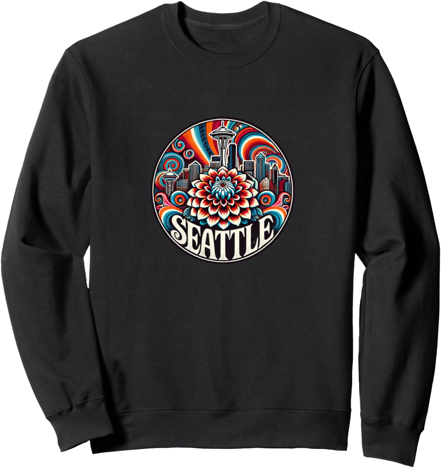 Толстовка с изображением георгина, Сиэтл, Вашингтон Seattle Lovers Snugg, черный
Толстовка с изображением георгина, Сиэтл, Вашингтон Seattle Lovers Snugg, черный