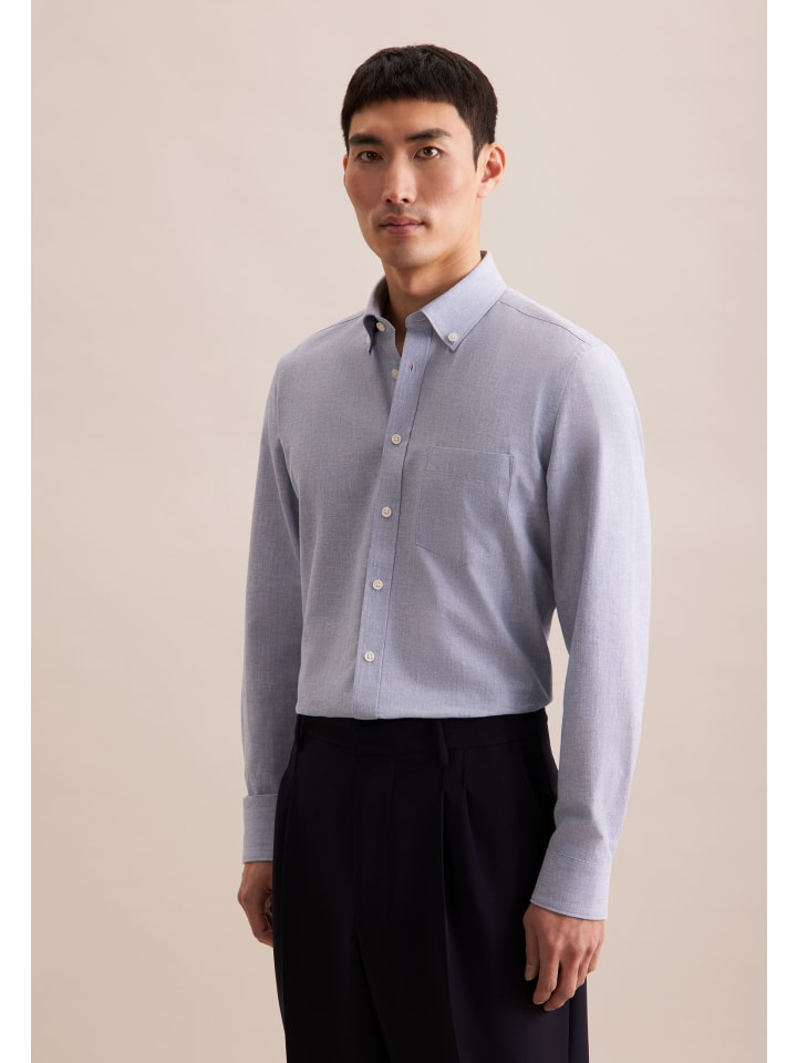 Рубашка Seidensticker, светло-синий
Рубашка Seidensticker, светло-синий