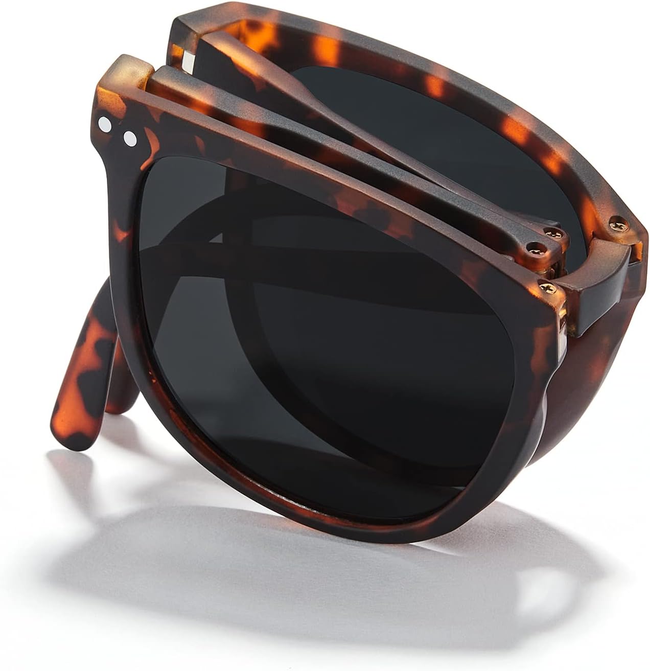 Круглые складные солнцезащитные очки Cyxus для женщин и мужчин, поляризованные, с защитой от УФ-излучения UV 400, складные солнцезащитные очки, Foldable Sunglasses-black-3
Круглые складные солнцезащитные очки Cyxus для женщин и мужчин, поляризованные, с защитой от УФ-излучения UV 400, складные солнцезащитные очки, Foldable Sunglasses-black-3