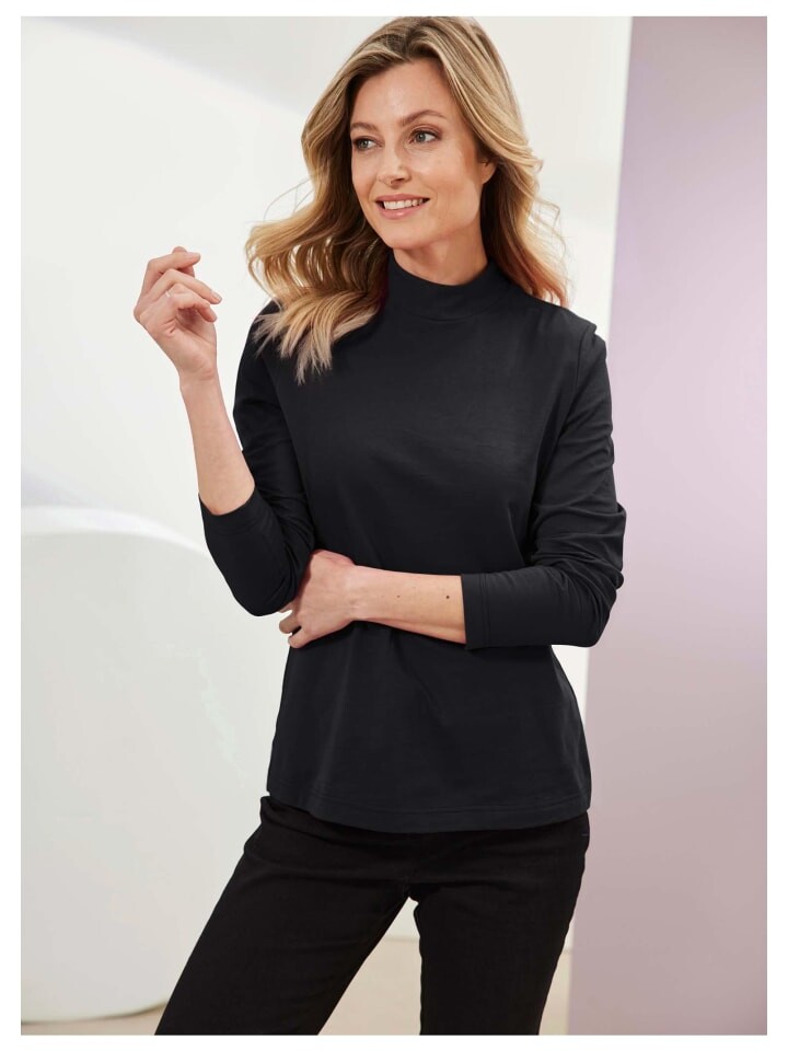 Лонгслив GOLDNER Stehbundshirt, черный
Лонгслив GOLDNER Stehbundshirt, черный