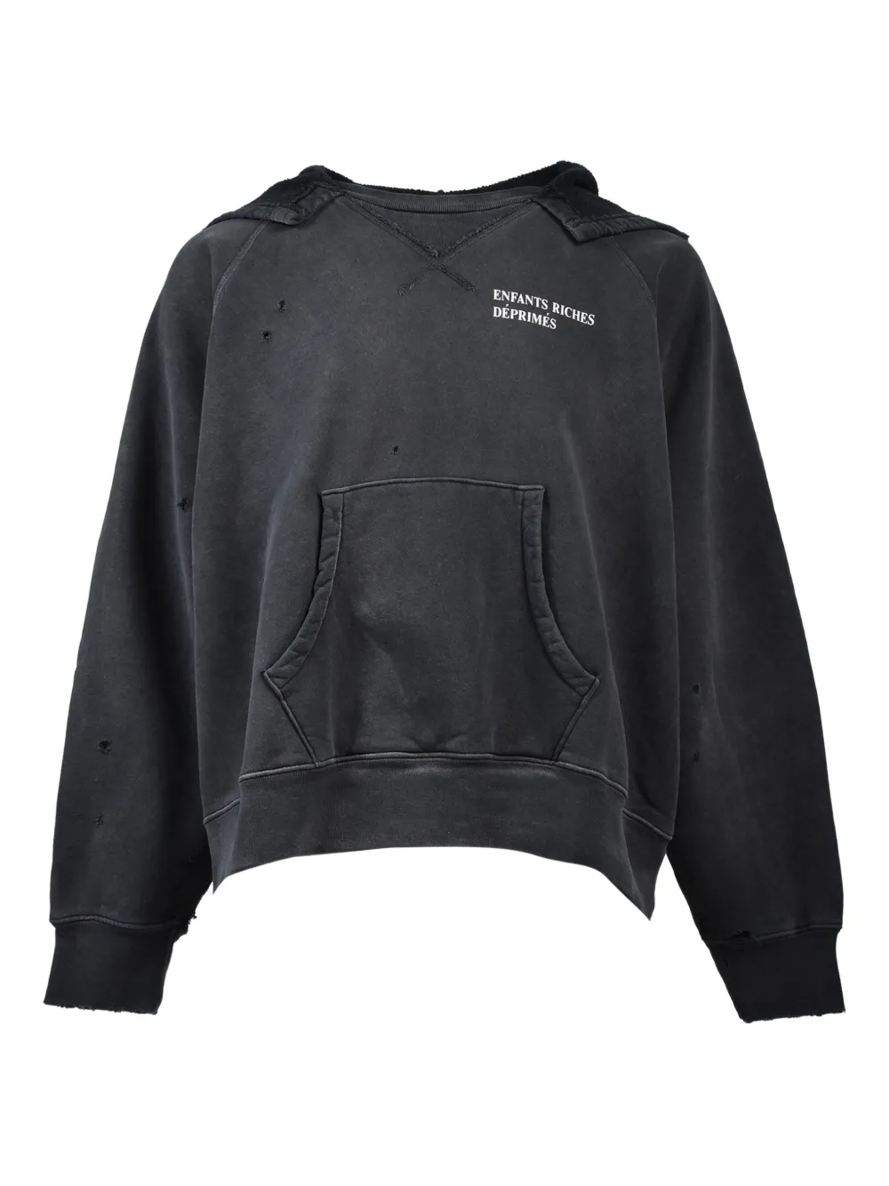 Худи с эффектом потертости Enfants Riches Deprimes, черный
Худи с эффектом потертости Enfants Riches Deprimes, черный