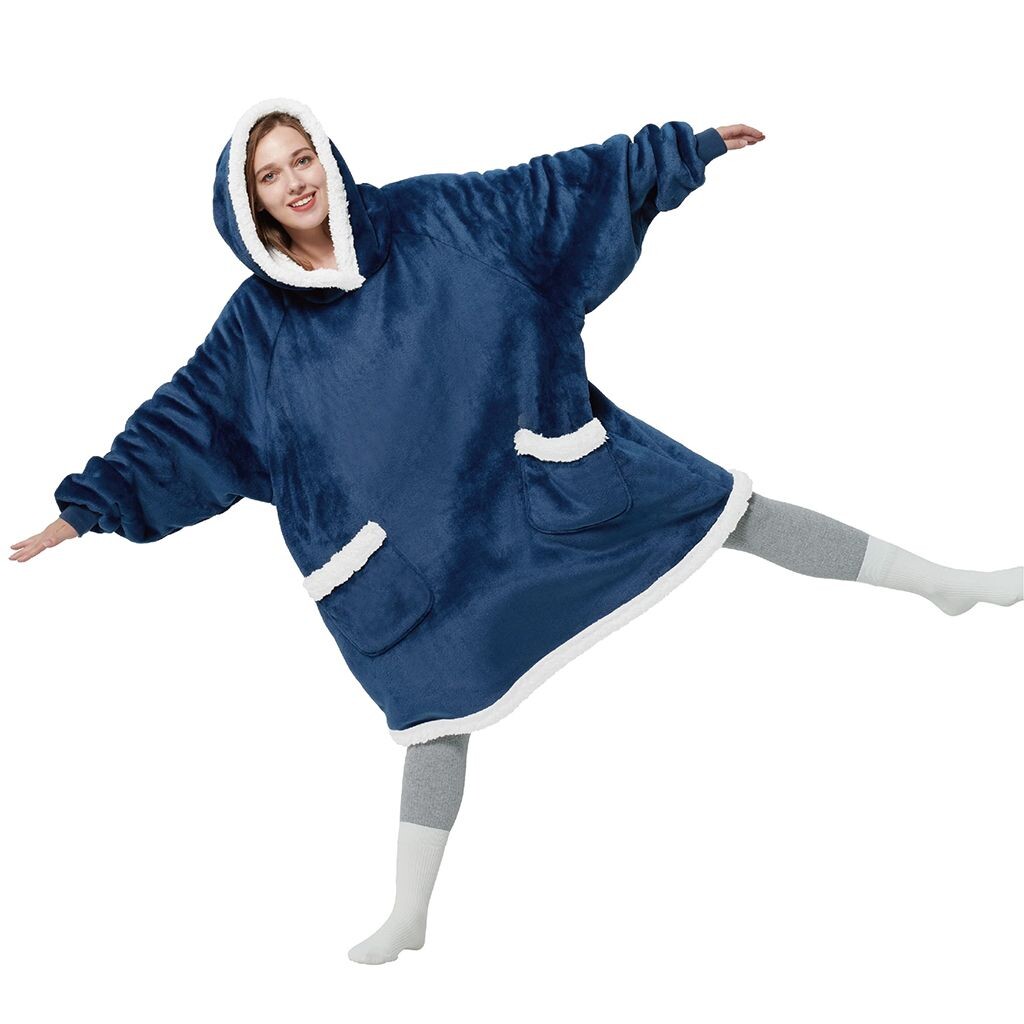M&J Толстовка Oversized из флиса/фланели в виде приятного пледа, толстовка/толстовка гигантского размера XXL с передними карманами, светло-серого цвета MAJA DESIGN, синий
M&J Толстовка Oversized из флиса/фланели в виде приятного пледа, толстовка/толстовка гигантского размера XXL с передними карманами, светло-серого цвета MAJA DESIGN, синий