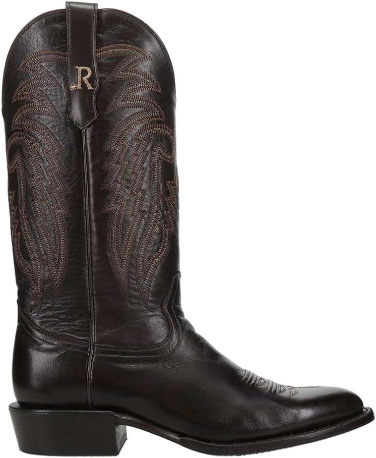 Мужские повседневные ботинки R. Watson Boots Sinatra из коровьей кожи с вышивкой, средний каблук, круглый носок, средняя голень - черные
Мужские повседневные ботинки R. Watson Boots Sinatra из коровьей кожи с вышивкой, средний каблук, круглый носок, средняя голень - черные