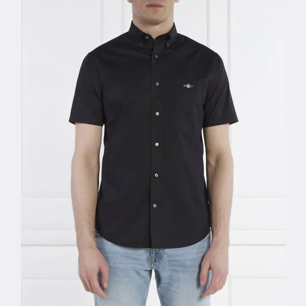 Рубашка из поплина классического кроя Gant, черный
Рубашка из поплина классического кроя Gant, черный