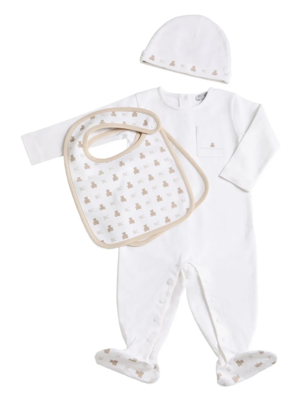 Пижама с принтом Brunello Cucinelli Kids, белый
Пижама с принтом Brunello Cucinelli Kids, белый