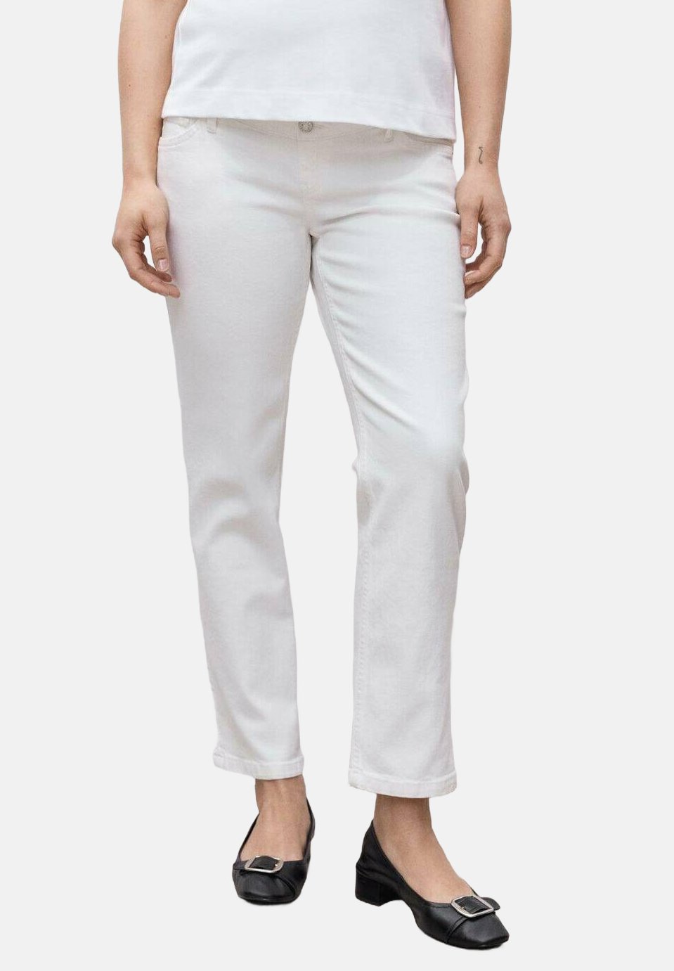 Джинсы прямого кроя Mango, белый
Джинсы прямого кроя Mango, белый