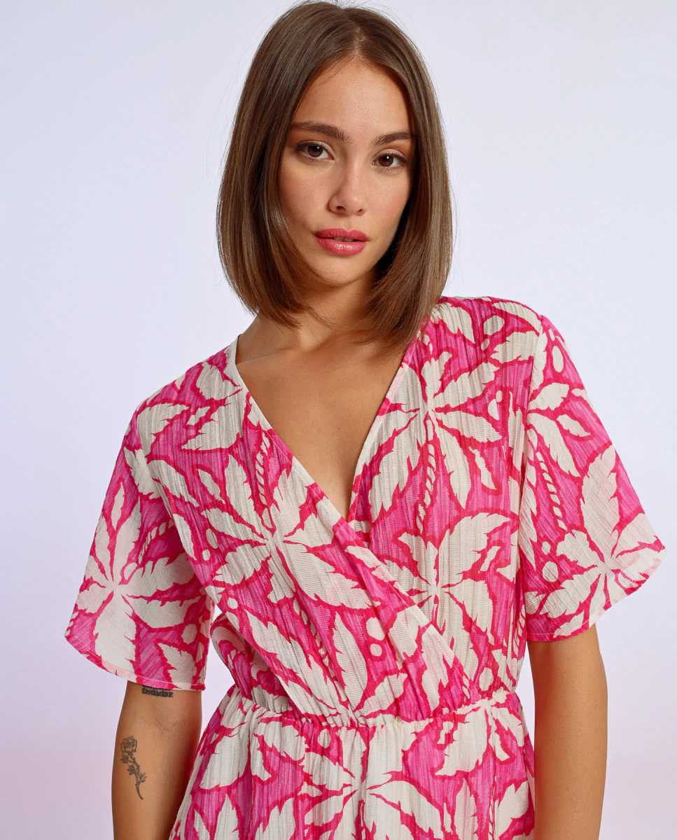 Короткое платье с завязками и принтом Lili Sidonio, розовый
Короткое платье с завязками и принтом Lili Sidonio, розовый