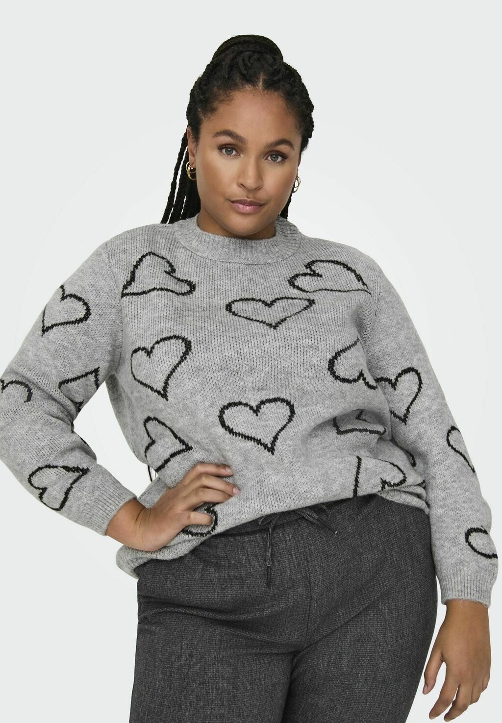 Джемпер CARHAPPIE ONLY Carmakoma, серый
Джемпер CARHAPPIE ONLY Carmakoma, серый