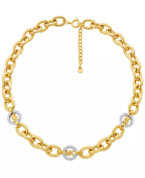 Цепочка-Логотип с кубическим цирконием Michael Kors, gold
Цепочка-Логотип с кубическим цирконием Michael Kors, gold