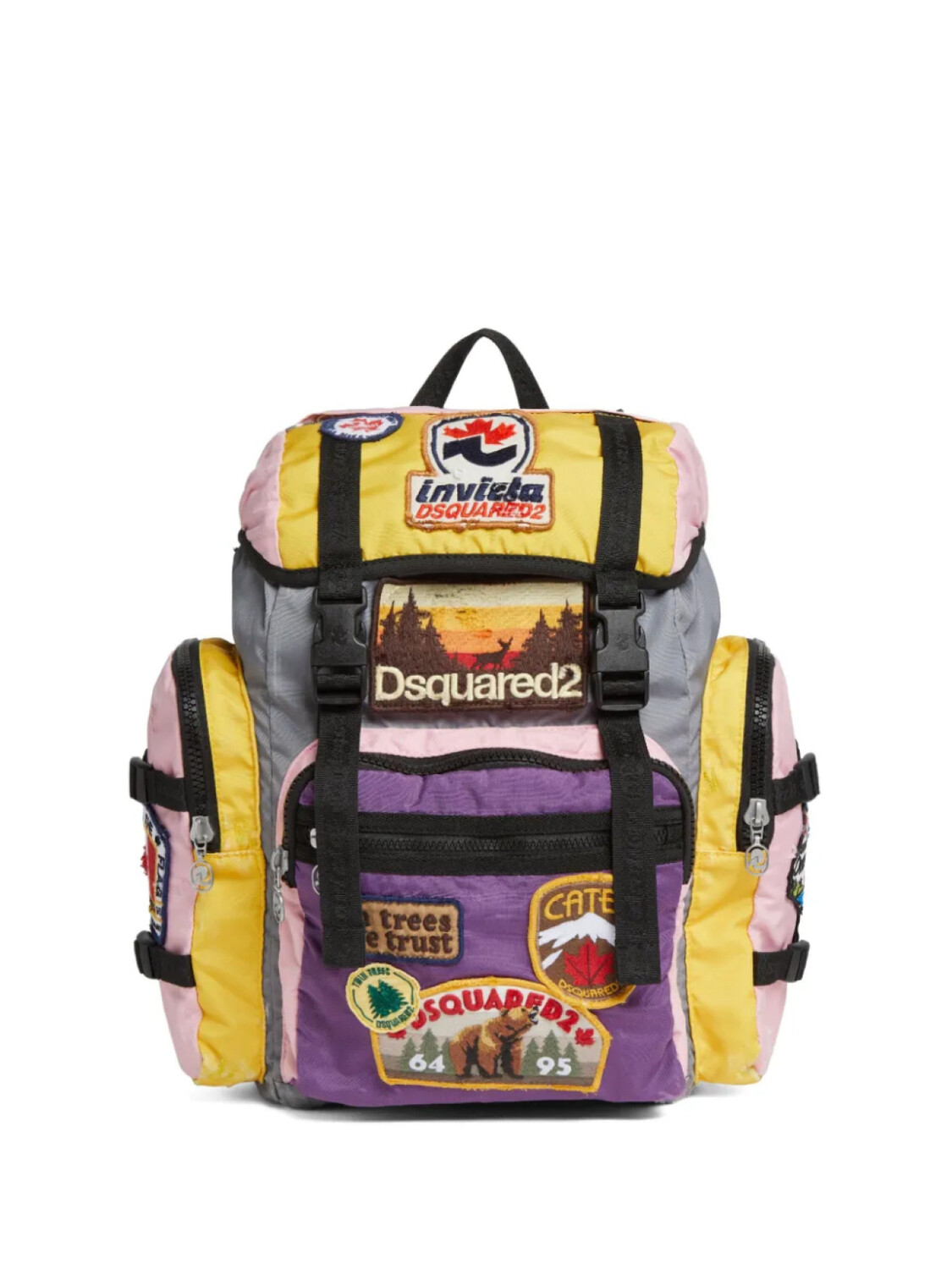 DSQUARED2 рюкзак с логотипом из коллаборации с Invicta, серый
DSQUARED2 рюкзак с логотипом из коллаборации с Invicta, серый