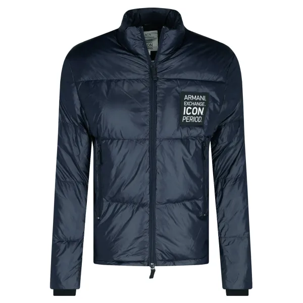 Пуховик стандартного кроя Armani Exchange, синий
Пуховик стандартного кроя Armani Exchange, синий