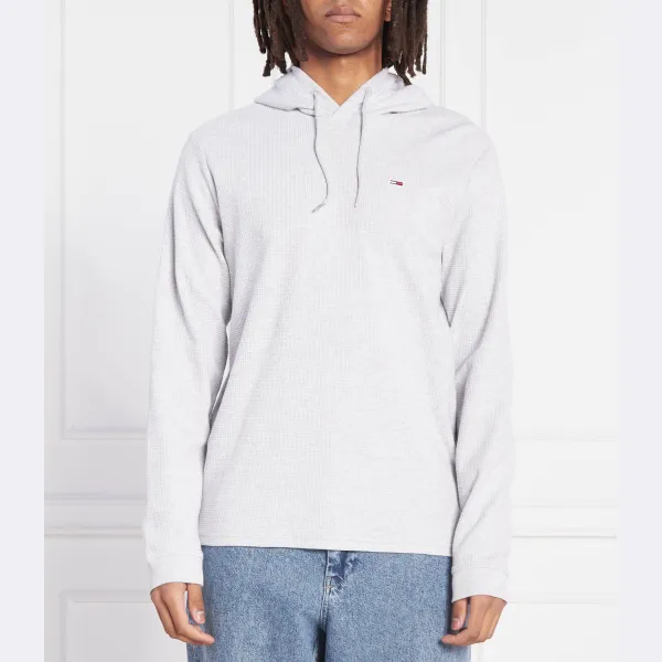 Толстовка стандартного кроя вафельного цвета Tommy Hilfiger, серый
Толстовка стандартного кроя вафельного цвета Tommy Hilfiger, серый