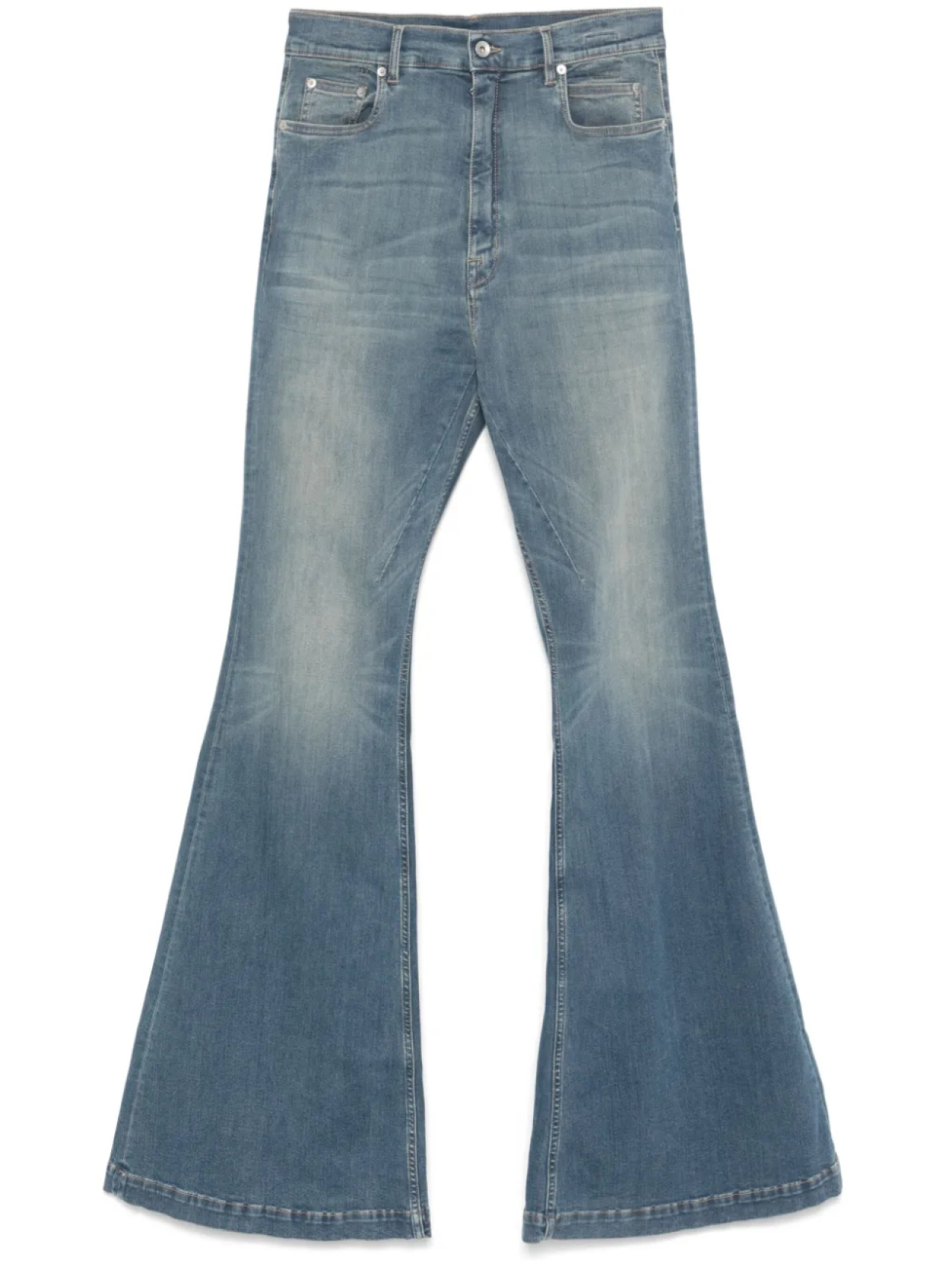 Rick Owens DRKSHDW джинсы Bolan, синий
Rick Owens DRKSHDW джинсы Bolan, синий