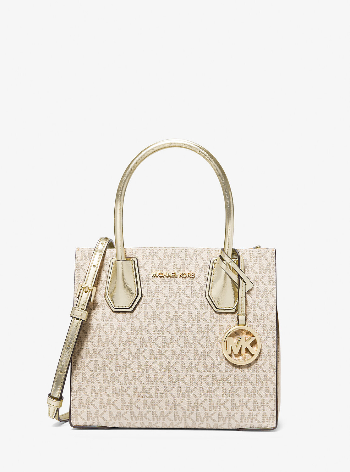Сумка через плечо Mercer Medium Signature с логотипом и металлизированной аккордеоном Michael Kors, мультиколор
Сумка через плечо Mercer Medium Signature с логотипом и металлизированной аккордеоном Michael Kors, мультиколор