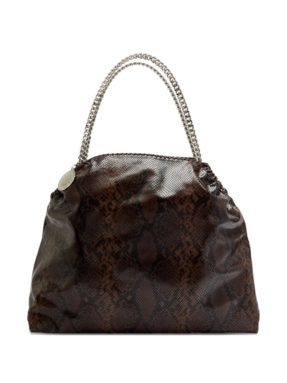 Сумка на плечо Falabella со змеиным принтом Stella Mccartney, коричневый
Сумка на плечо Falabella со змеиным принтом Stella Mccartney, коричневый