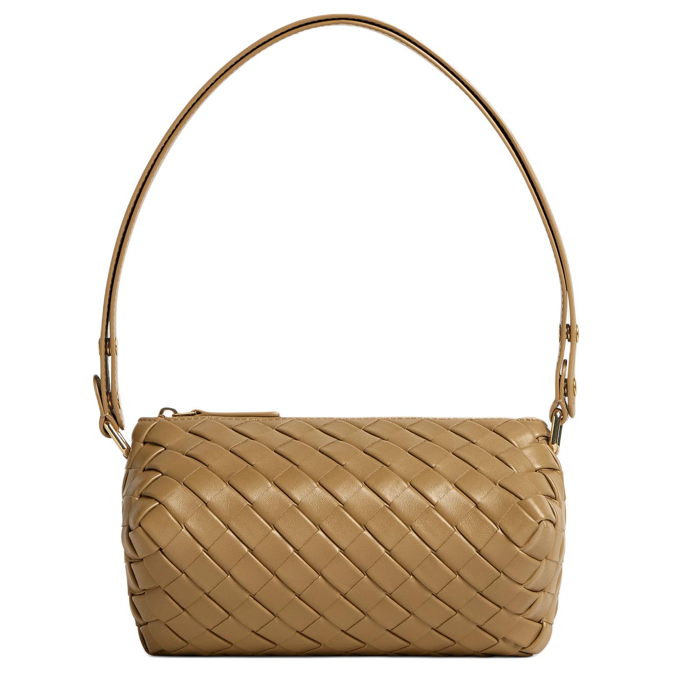 Bottega Veneta Сумка через плечо из коровьей кожи для женщин, темный орехово-коричневый
Bottega Veneta Сумка через плечо из коровьей кожи для женщин, темный орехово-коричневый