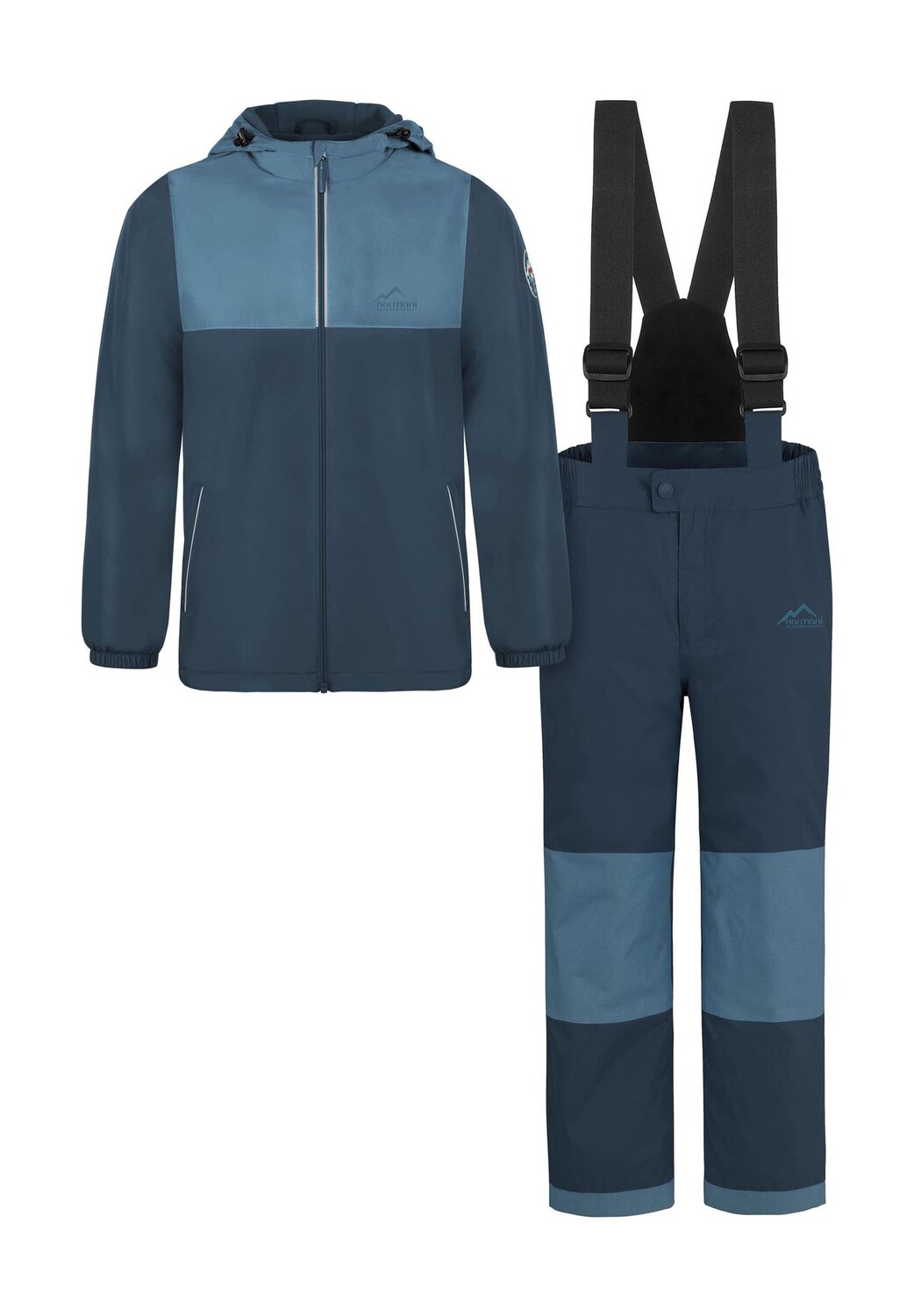 Детский зимний комплект из термоштанов и термокуртки normani, темно-синий
Детский зимний комплект из термоштанов и термокуртки normani, темно-синий