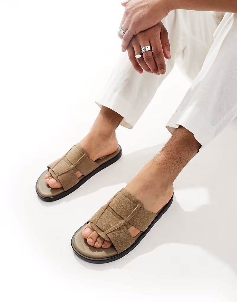 Сандалии-слайдеры ASOS DESIGN бежевого цвета
Сандалии-слайдеры ASOS DESIGN бежевого цвета