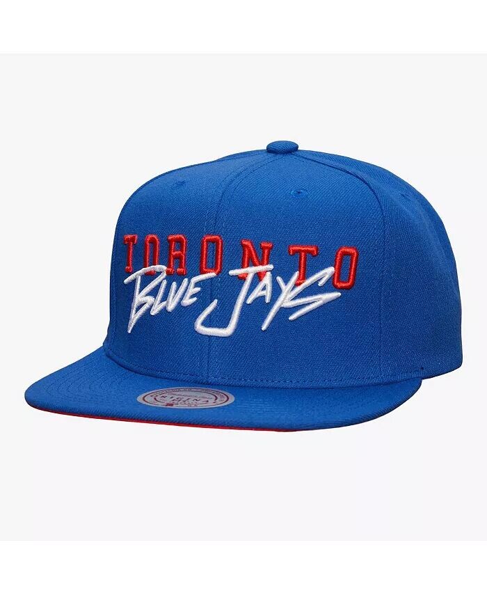 Мужская бейсболка с тегом Royal Toronto Blue Jays Team Snapback Mitchell & Ness
Мужская бейсболка с тегом Royal Toronto Blue Jays Team Snapback Mitchell & Ness