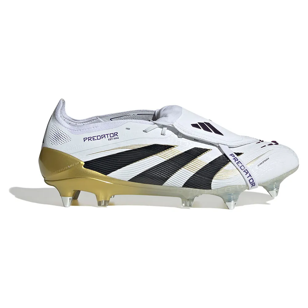 Футбольные бутсы adidas Predator Elite Fold-Over Tongue SG, белый 
Футбольные бутсы adidas Predator Elite Fold-Over Tongue SG, белый