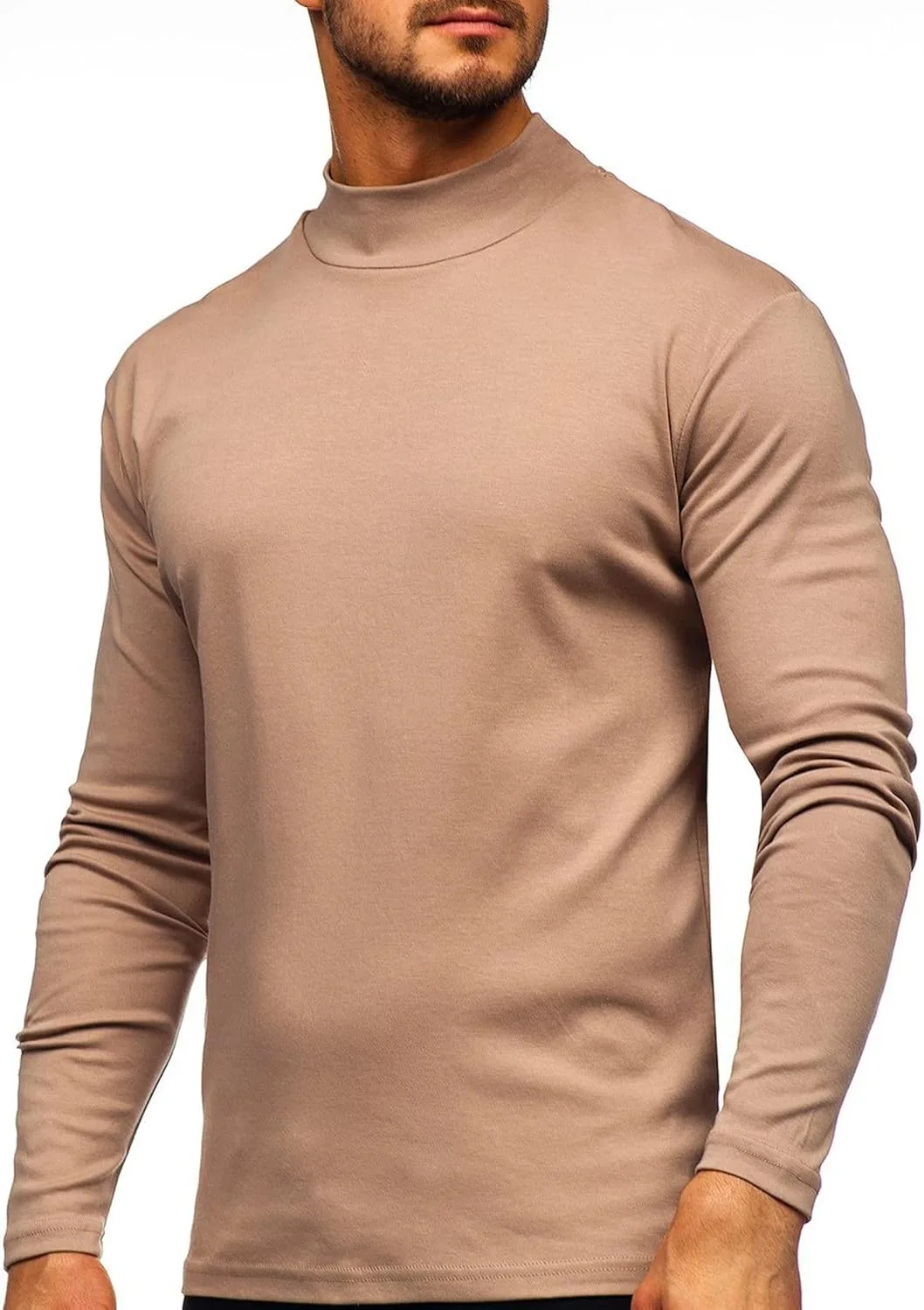 Мужская водолазка с длинным или коротким рукавом slim fit cloudmall
Мужская водолазка с длинным или коротким рукавом slim fit cloudmall