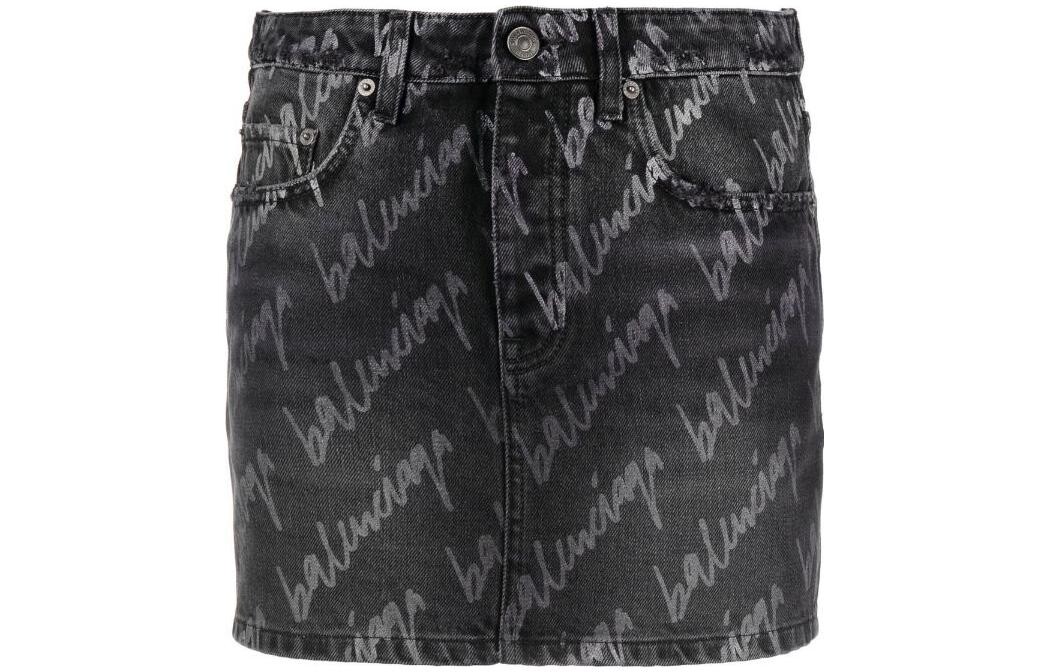 Юбка джинсовая Balenciaga женская, черный
Юбка джинсовая Balenciaga женская, черный