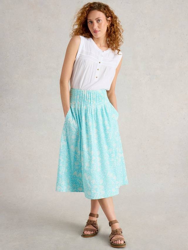 Юбка Charlotte из чистого органического хлопка White Stuff, Blue/Multi
Юбка Charlotte из чистого органического хлопка White Stuff, Blue/Multi