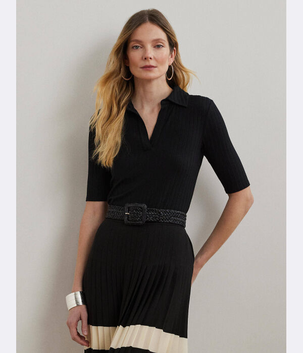 Свитер из искусственного шелка Slim fit Lauren Ralph Lauren, черный
Свитер из искусственного шелка Slim fit Lauren Ralph Lauren, черный